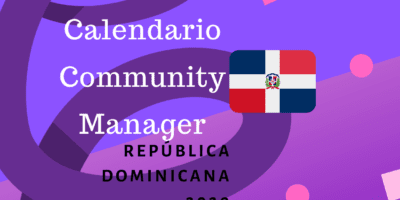 Calendario community manager dominicana 2020