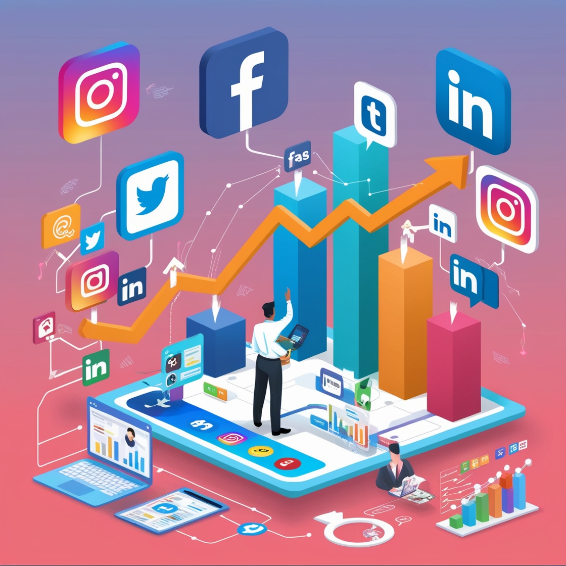 ¿Cómo hacer crecer tu negocio con marketing en redes sociales ...